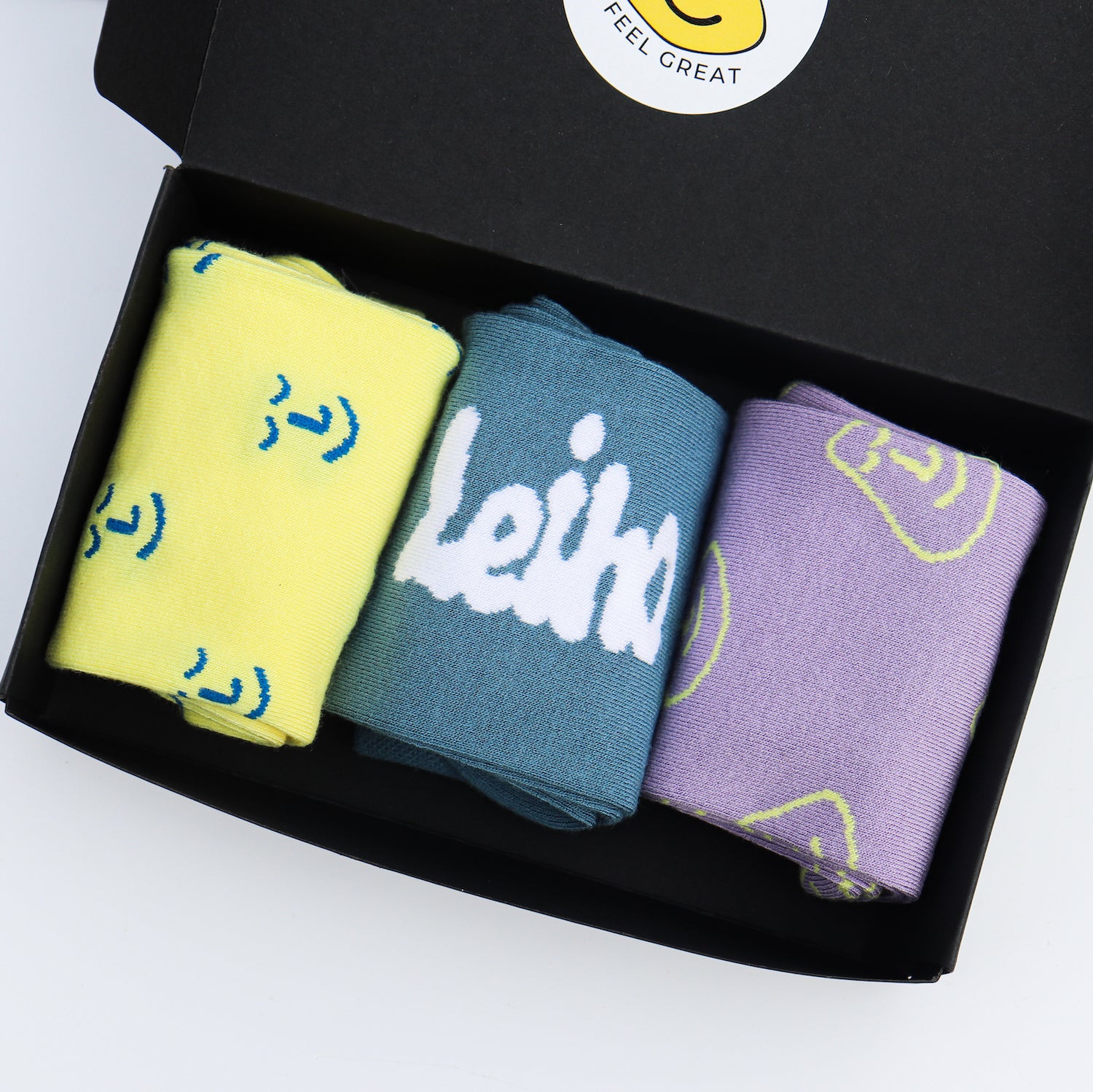 feeling Moody' Bamboo Socks Gift Box (bundle Of 4)