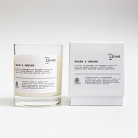 Relax & Unwind Soy Wax Candle - Lavender & Bergamot