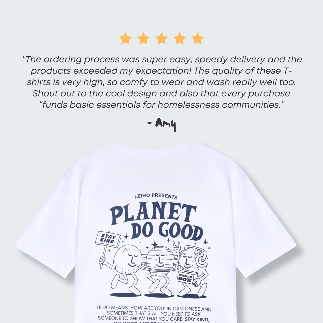 Planet Do Good White Organic Cotton Kids Graphic T-shirt